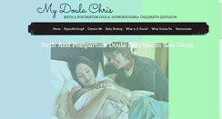 Desktop Screenshot of mydoulachris.com